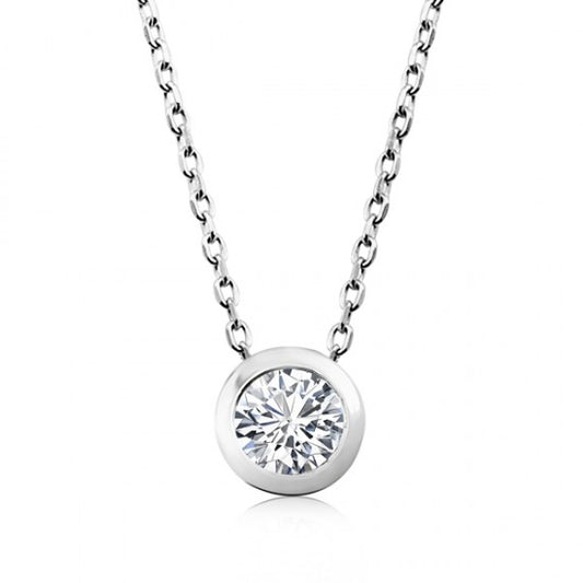 Класическа висулка с диамант 0.40 ct.