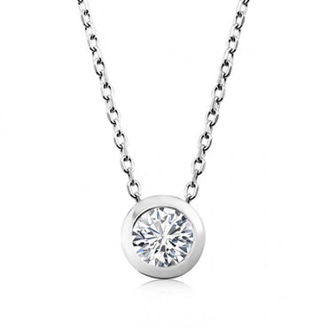 Класическа висулка с диамант 0.40 ct.