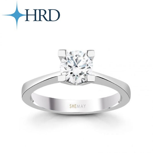 Класически годежен пръстен с диамант 0.60 ct