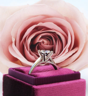 Диамантен пръстен с инвестиционен диамант 1 карат