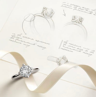 Пръстен бяло злато с голям диамант 1 карат цена и качество в едно. Елегантен годежен пръстен с 1 карат диамант.