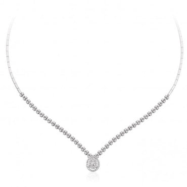 1.22 карата Диамантено колие