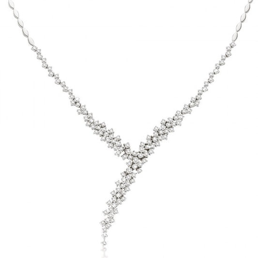 3.45 карата Диамантено колие