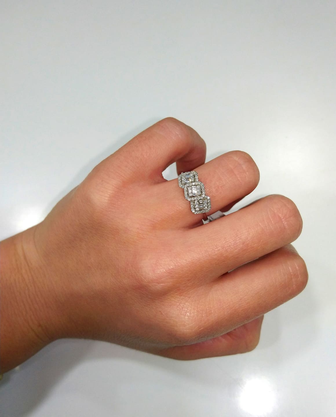 Диамантен пръстен 0.42 карата