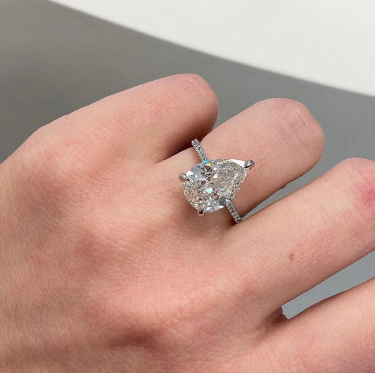 Пръстен с инвестиционен Диамант 2.43 карата HRD