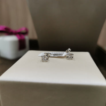 Обеци с диаманти 0.17 карата