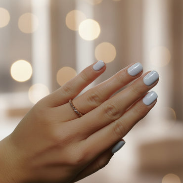 Дамска халка с диаманти във форма багет, изработена от 14 карата розово злато