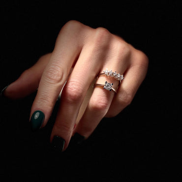 Пръстен с диамант 0.80 карата GIA сертификат