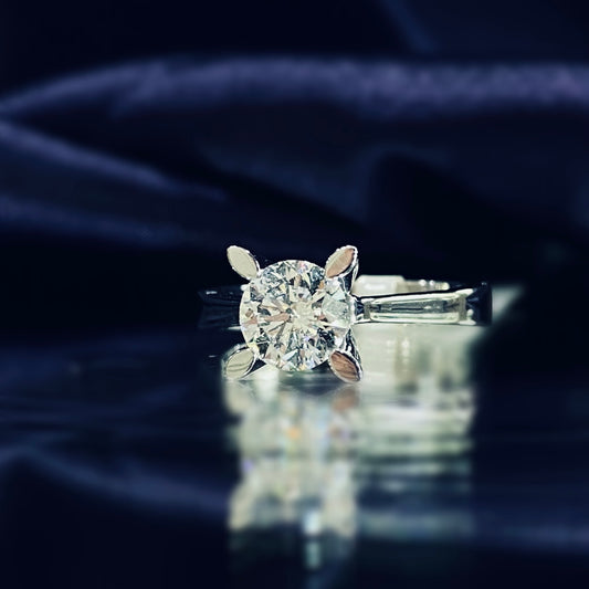 Пръстен с диамант Invest HRD 1.10 карата