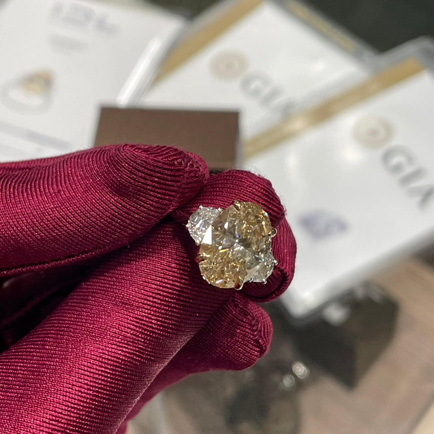 Инвестиционен диамантен пръстен 6.13 карата диаманти Black Friday -25%