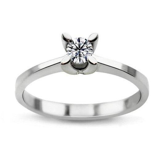 Класически диамантен пръстен 0.23 карата