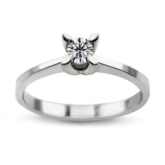 Класически диамантен пръстен 0.23 карата