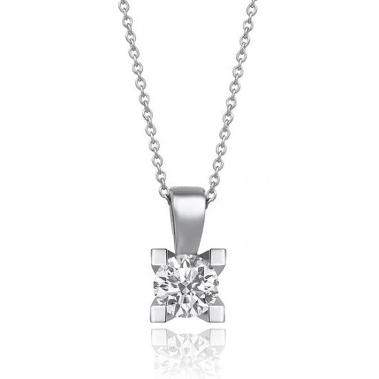 Висулка с диамант 0.30 ct.