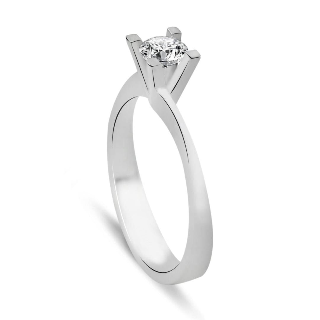 Годежен пръстен с диамант 0.25 карата лимитирана колекция “Любов до безкрай”