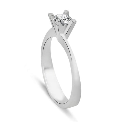 Годежен пръстен с диамант 0.25 карата лимитирана колекция “Любов до безкрай”