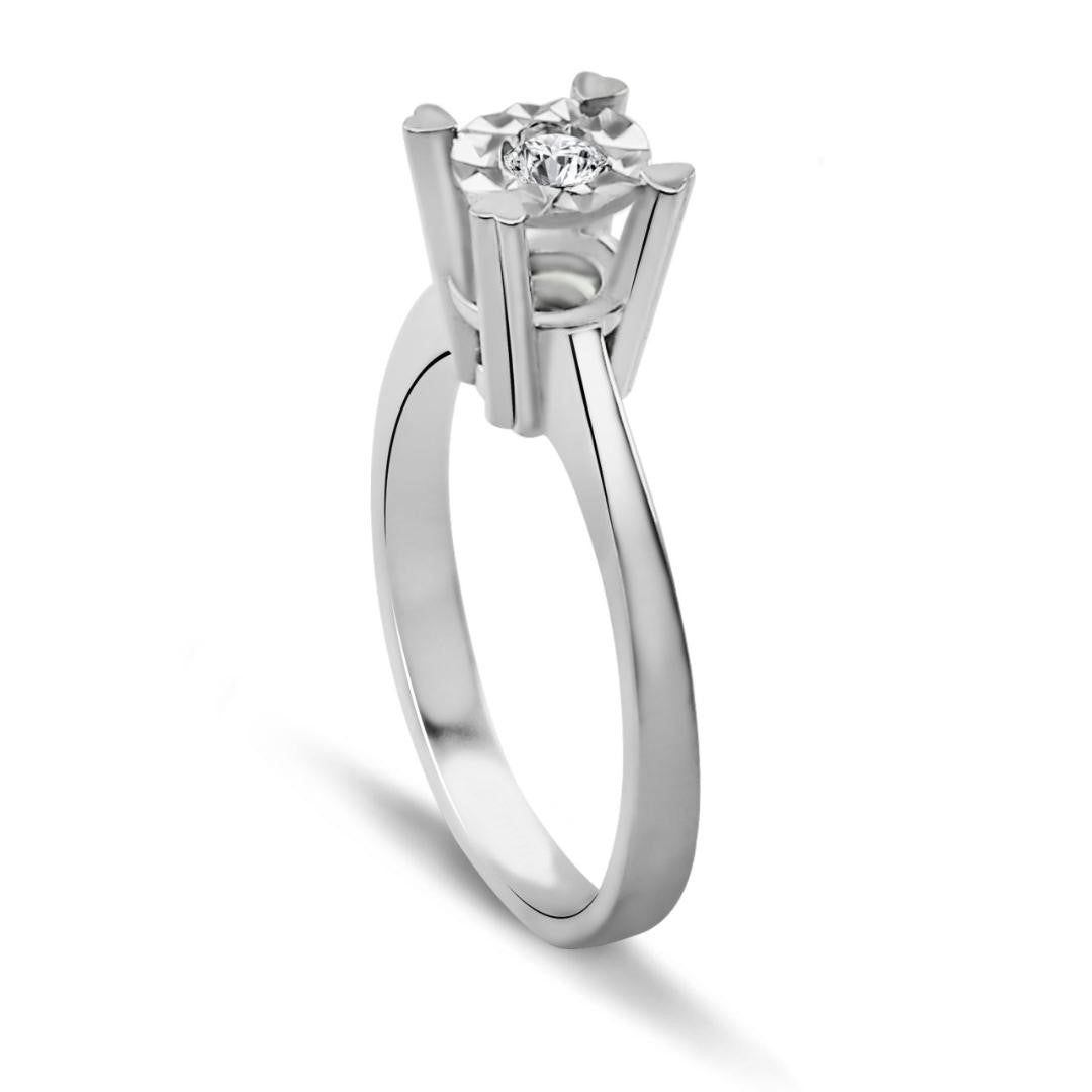 Годежен пръстен с диамант от лимитирана колекция “Любов до безкрай”