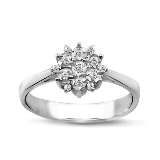 Диамантен пръстен 0.19 карата