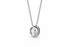 Висулка с диамант в обков