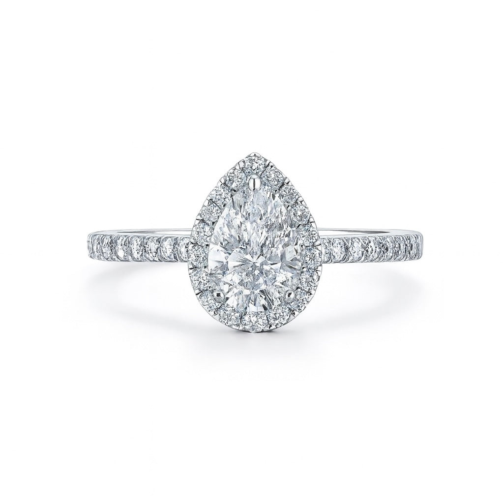 Дамски пръстен с диаманти 1.34 карата