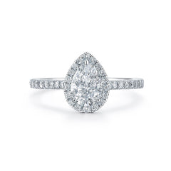 Дамски пръстен с диаманти 1.34 карата