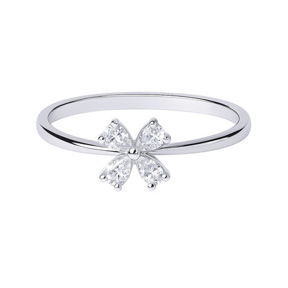 0.09 carat White gold Diamond ring