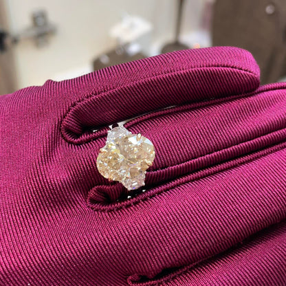 Инвестиционен диамантен пръстен 6.13 карата диаманти Black Friday -25%