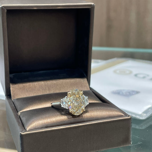 Инвестиционен диамантен пръстен 6.13 карата диаманти Black Friday -25%